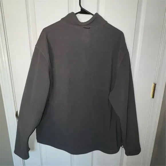 Red Head Men's XL Gray Fleece Full Zip Jacket Adjustable Waist Athleisure - Picture 2 of 13